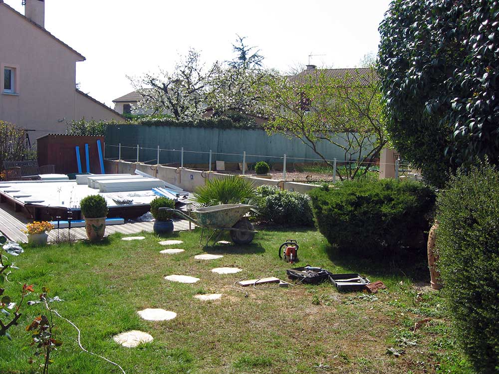 Amnagement clture - Les Jardins de Bastide