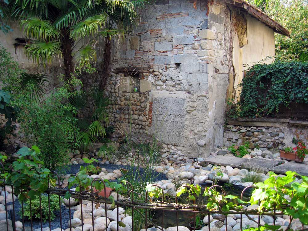 Bassin vue d'ensemble - Les Jardins de Bastide